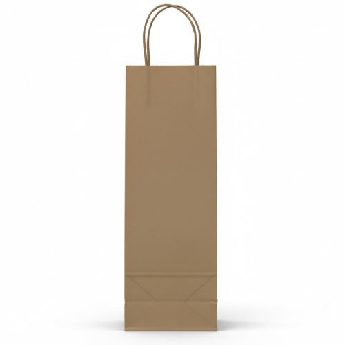 Borospalack tartó papírtáska Barna 1-es