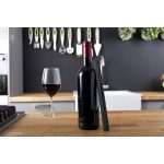 Borhőmérő VacuVin rápattintható fekete