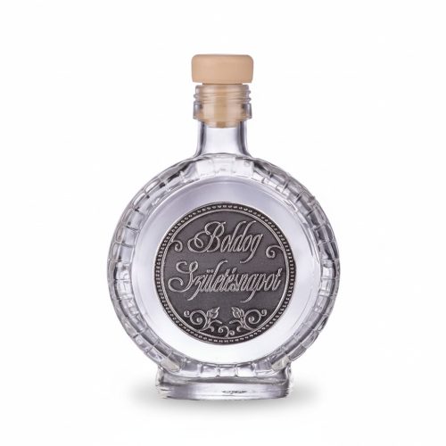 Ón címkés palack kulacs Boldog Születésnapot 0,1 L