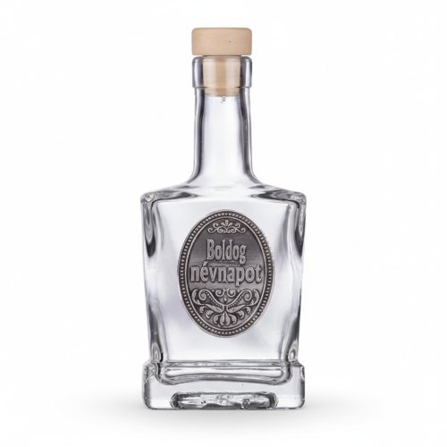 Ón címkés palack piatta 0,2L névnap