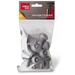 VacuVin vákumdugó borzárhoz 10 db-os szürke-fekete