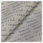 Selyempapír (köszönöm) 20db/csomag